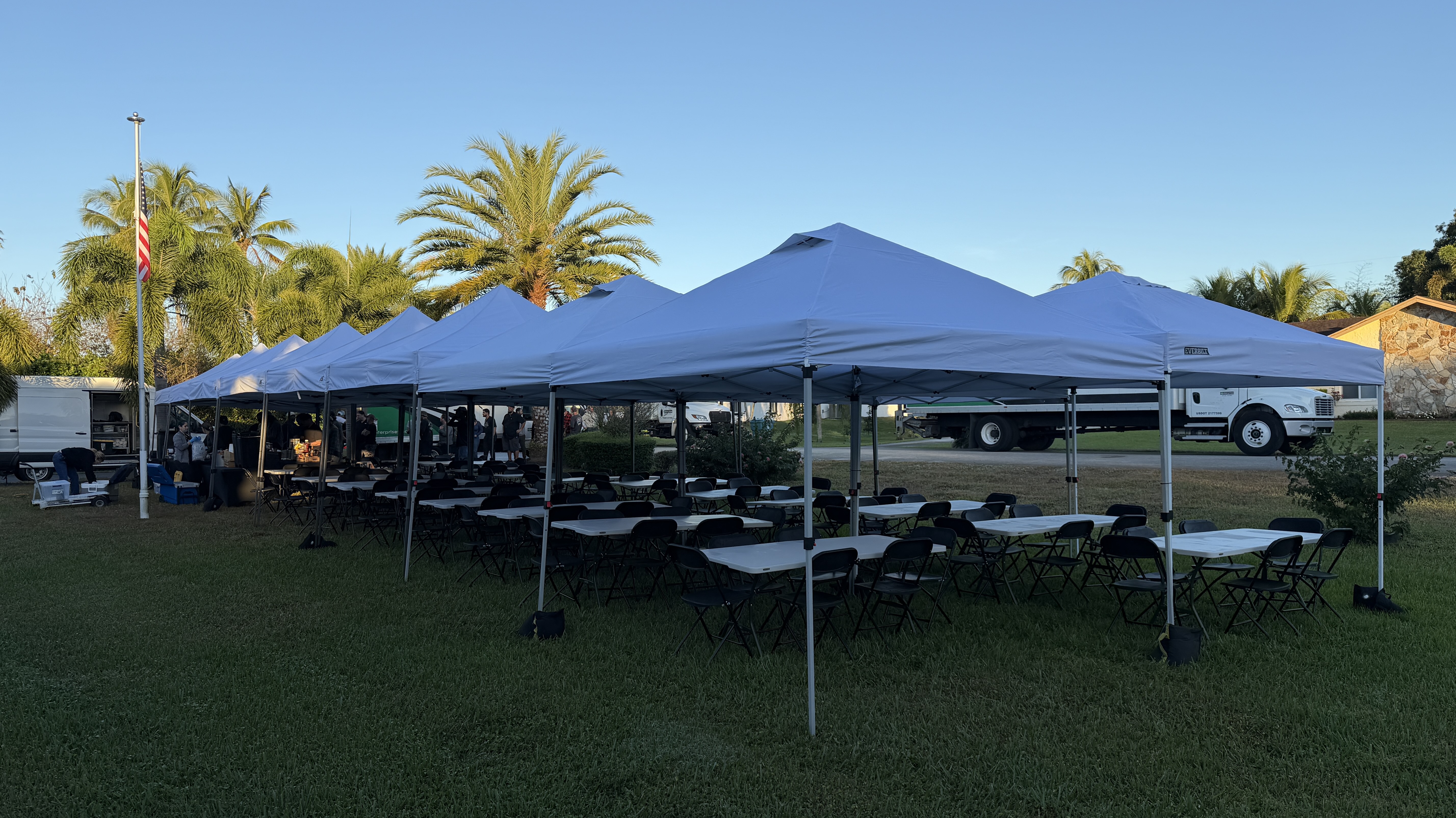 Catering Holding Tents